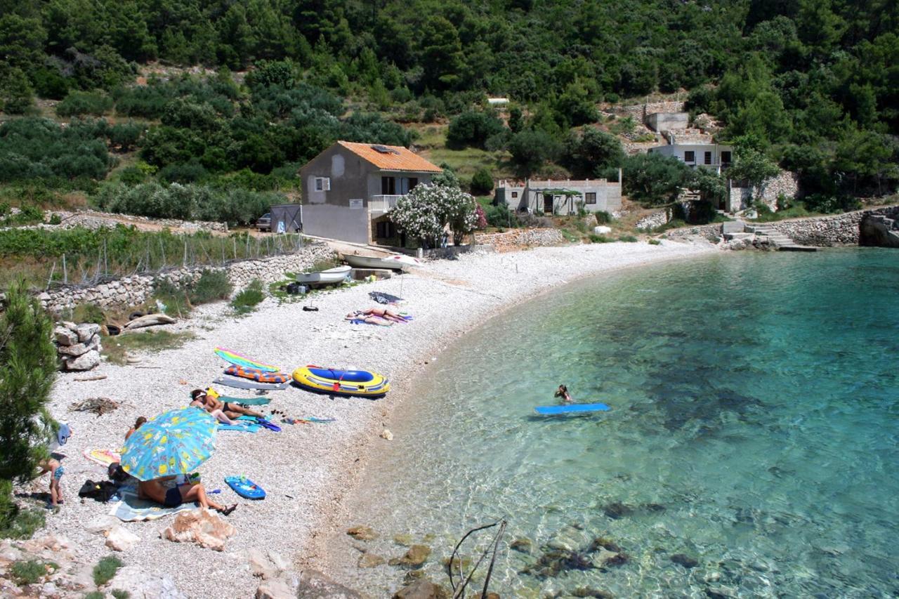 Seaside Secluded Apartments Cove Skozanje, Hvar - 5713 Gdinj Eksteriør bilde